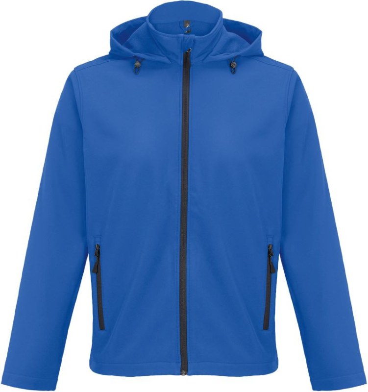 SOL´S Race Hooded Men Pánská 2-vrstvá softshellová bunda s kapucí 25.4447 royal blue