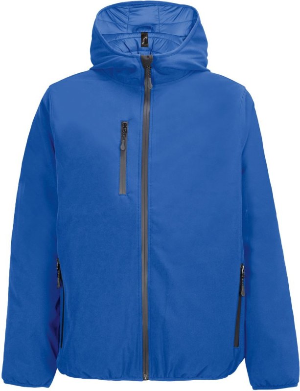 SOL´S Falcon Padded Men Pánská 3-vrstvá zimní softshellová bunda 25.4449 royal blue