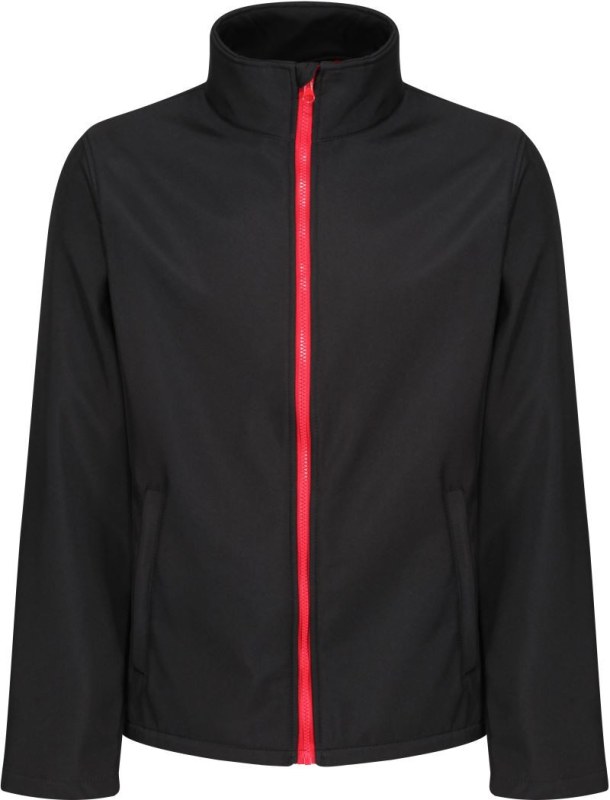 Regatta TRA 628 Pánská 2-vrstvá softshellová bunda "Ablaze" 36.A628 black/classic red