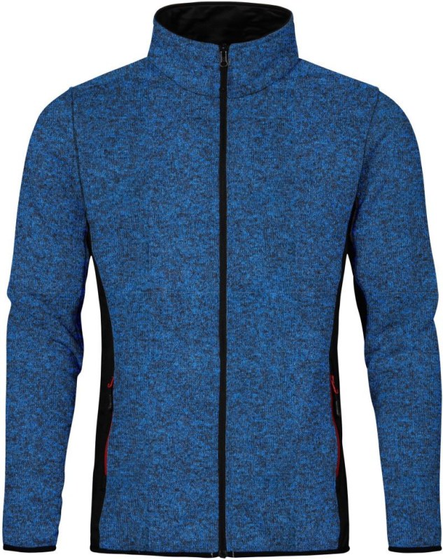 Promodoro 7700 Pánská pracovní pletená fleecová bunda 40.7700 heather royal