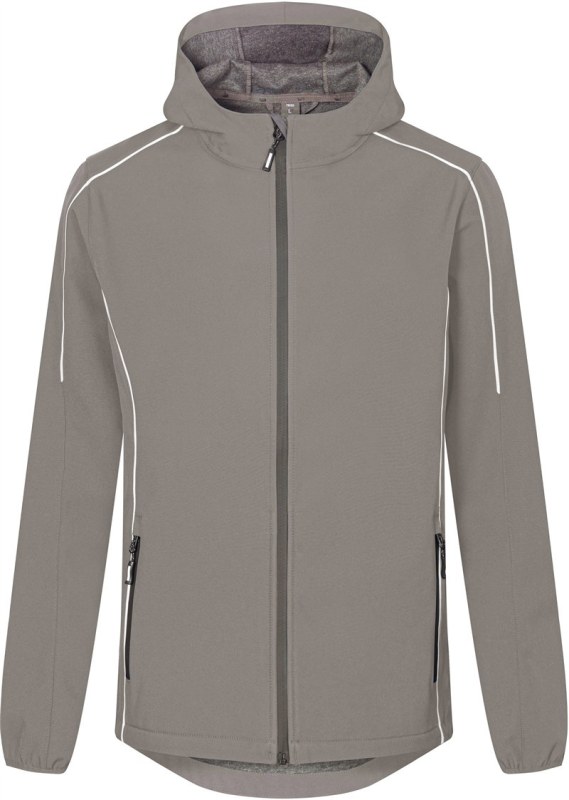 Promodoro 7830 Pánská lehká 2-vrstvá softshellová bunda 40.7830 steel grey