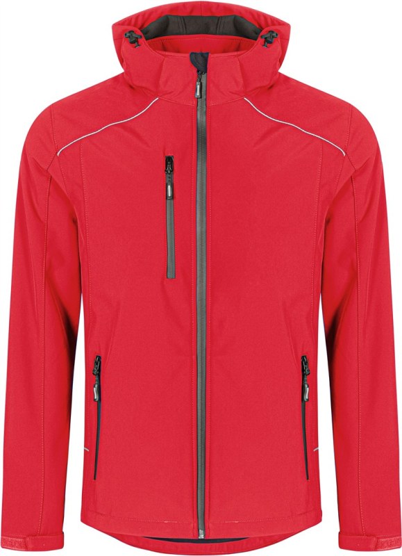 Promodoro 7850 Pánská 3-vrstvá softshellová bunda 40.7850 fire red