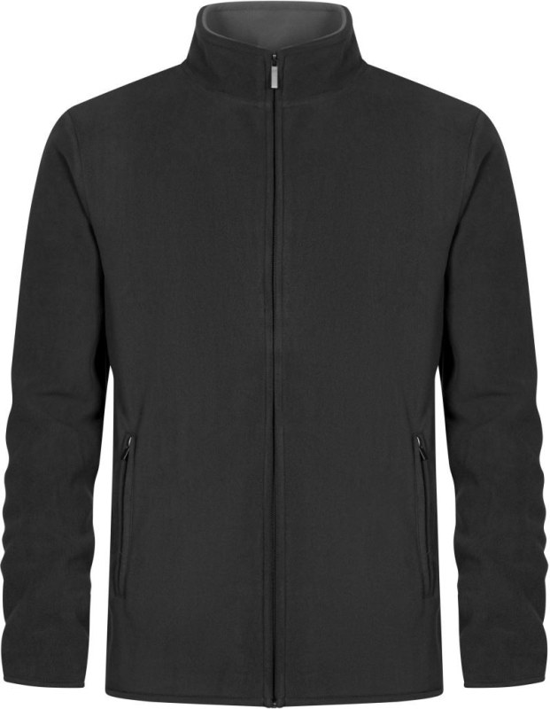 Promodoro 7961 Pánská dvojitá fleecová bunda 40.7961 charcoal/grey
