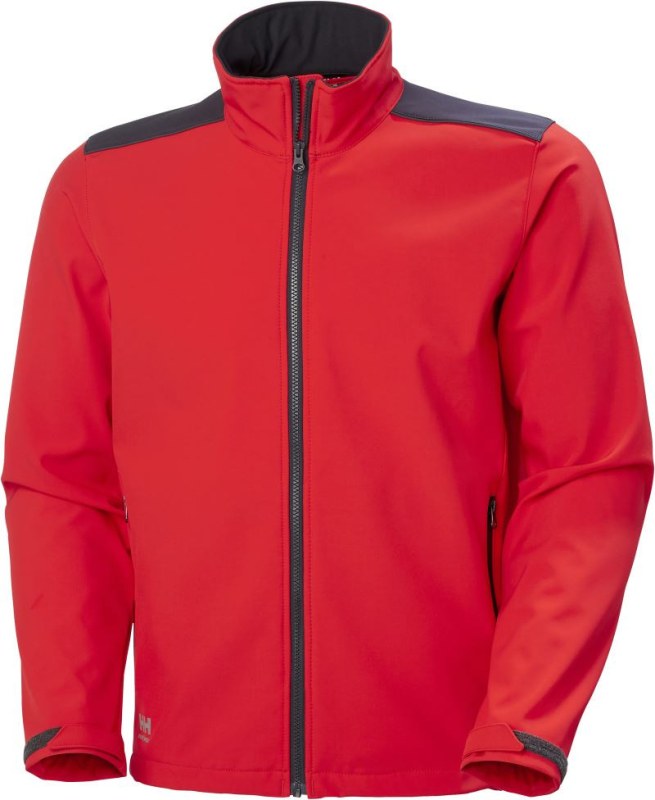 Helly Hansen Manchester 74085 3-vrstvá pánská softshellová bunda "Manchester" 59.4085 alert red/ebony