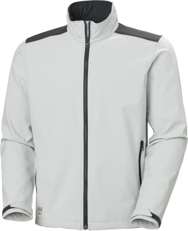 Helly Hansen Manchester 74085 3-vrstvá pánská softshellová bunda "Manchester" 59.4085 grey fog/ebony
