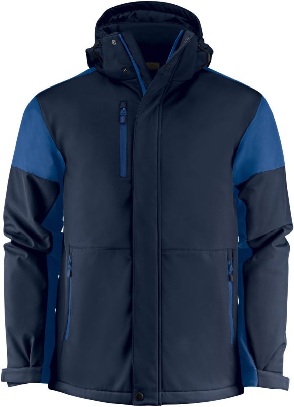 Printer Prime Padded Softshell Men Pánská zimní softshellová bunda 61.1071 navy/cobalt - Pánské oblečení bundy