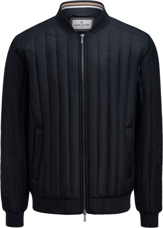 James Harvest Scarsdale Jacket Men Pánská prošívaná bunda 62.1053 black