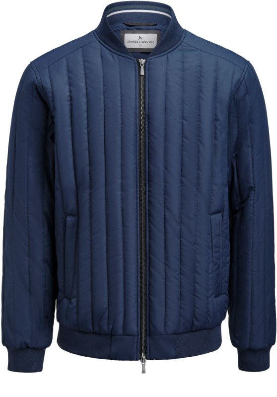 James Harvest Scarsdale Jacket Men Pánská prošívaná bunda 62.1053 navy