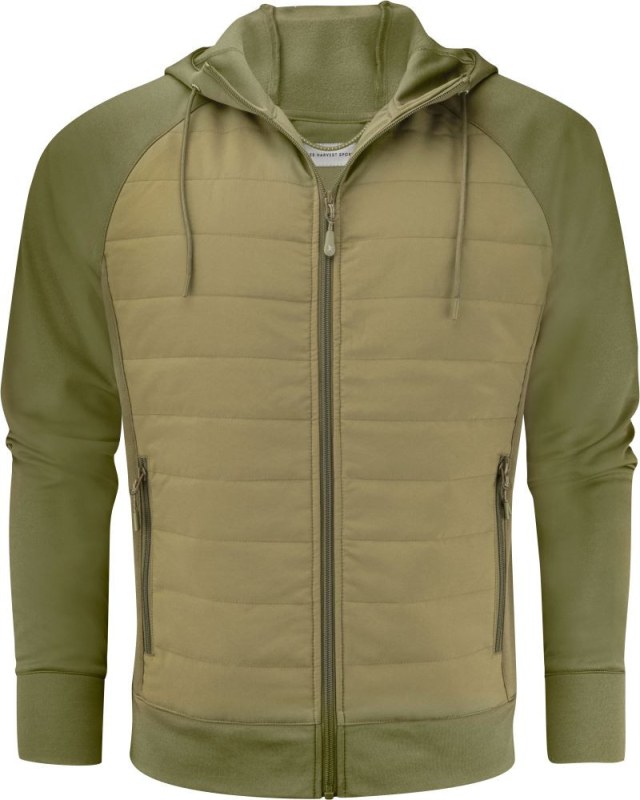 James Harvest Keyport Jacket Men Pánská hybridní bunda "Two-Tone" 62.2032 moss green