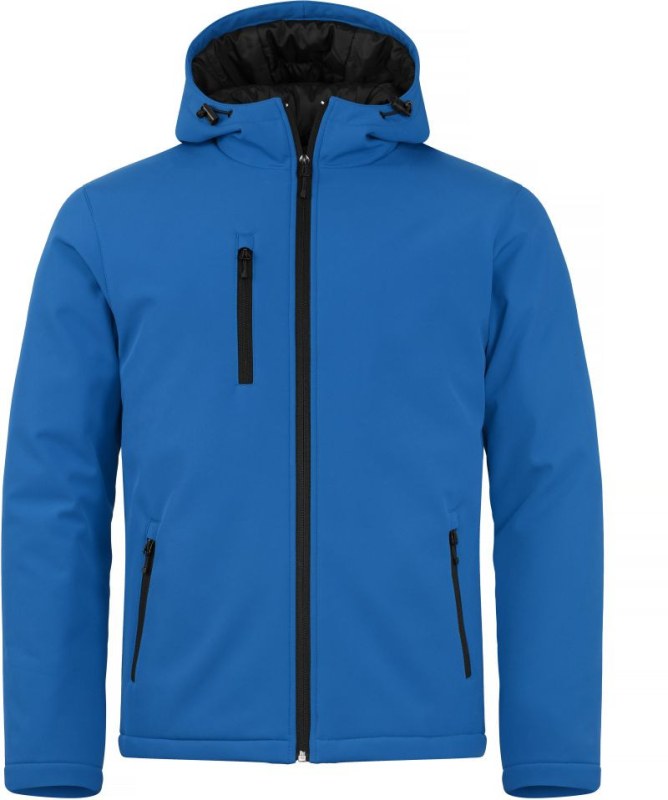 Clique Padded Hooded Softshell Men Pánská zateplená softshellová bunda s kapucí 67.0952 royal blue