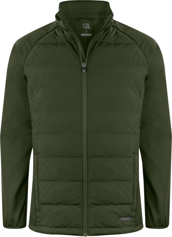 Cutter & Buck Oak Harbor Jacket Men Pánská hybridní bunda 68.1452 ivy green