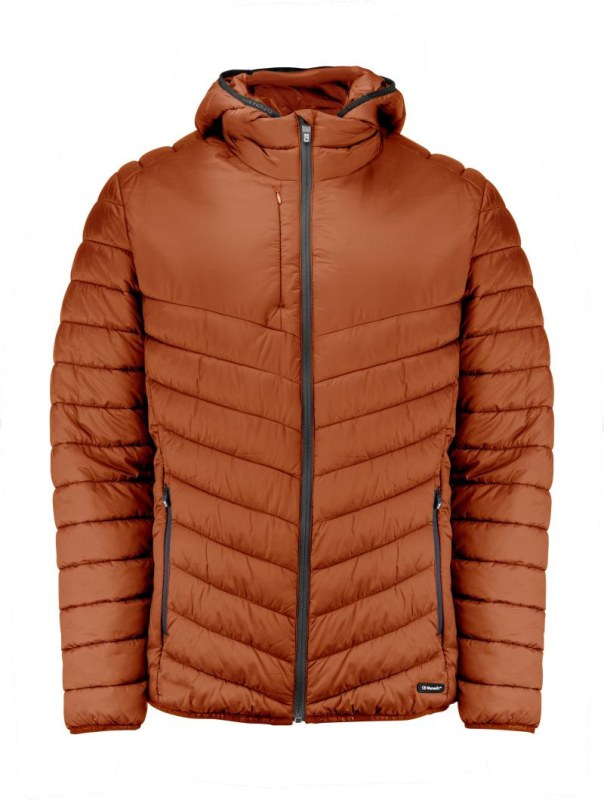 Cutter & Buck Mount Adams Jacket Men Pánská prošívaná bunda 68.1474 orange rust