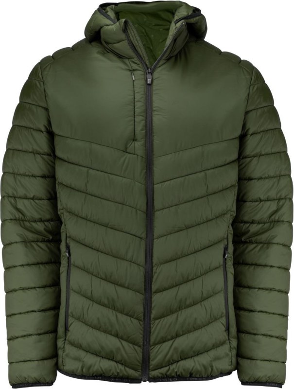 Cutter & Buck Mount Adams Jacket Men Pánská prošívaná bunda 68.1474 ivy green