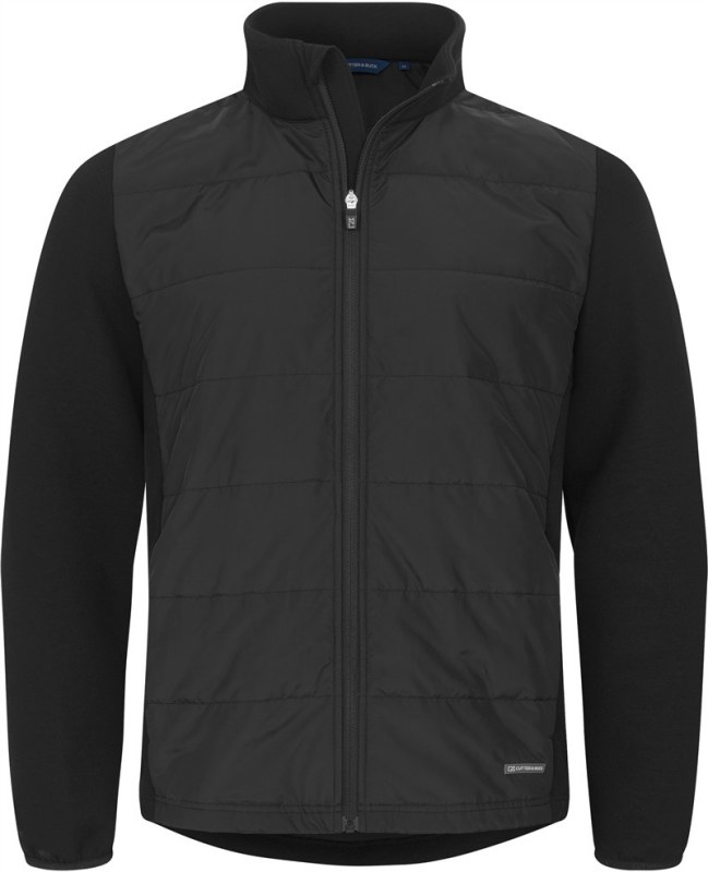 Cutter & Buck Pemberton Hybrid Jacket M Pánská hybridní strečová bunda 68.1494 black