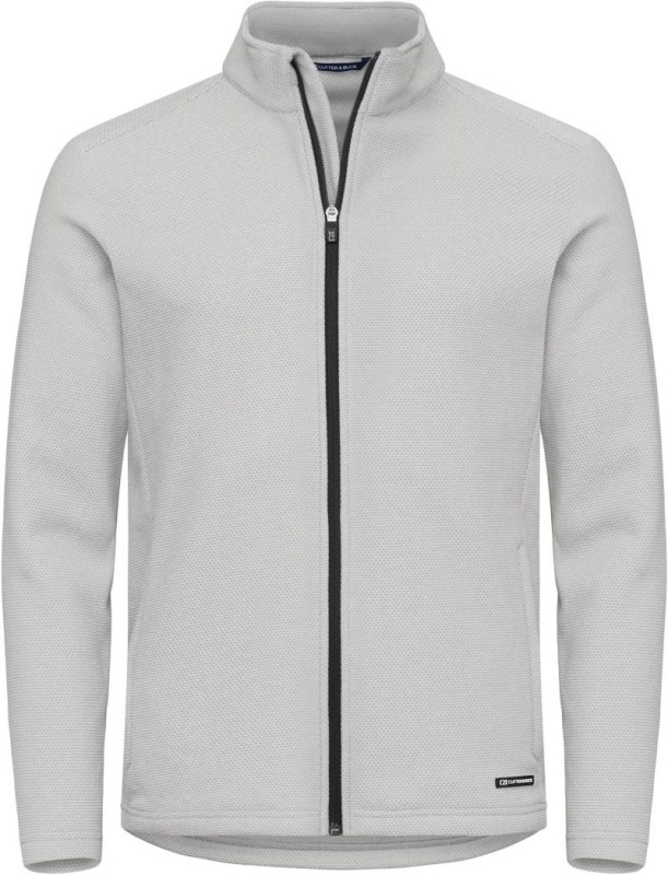 Cutter & Buck Hunts Fleece Jacket Men Pánská fleecová bunda "Hunts Point" 68.8432 silver