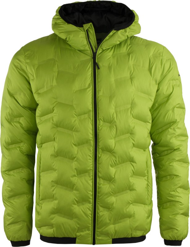 Pánská zimní bunda ALPINE PRO KREDAS lime green - Pánské oblečení bundy