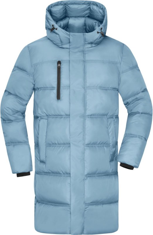Daiber JN 1368 Pánský zimní kabát 02.1368 milky blue - Pánské oblečení kabáty