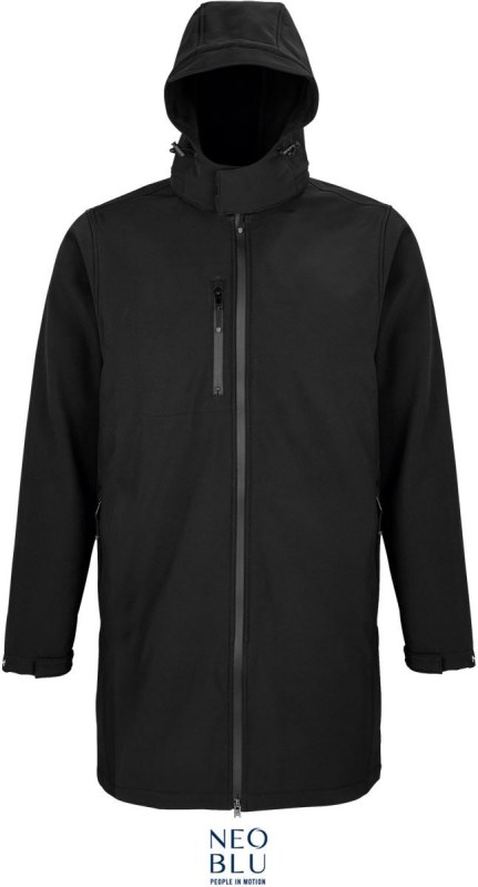 NEOBLU Achille Men Pánský 3-vrstvý softshellový kabát 24.3793 deep black