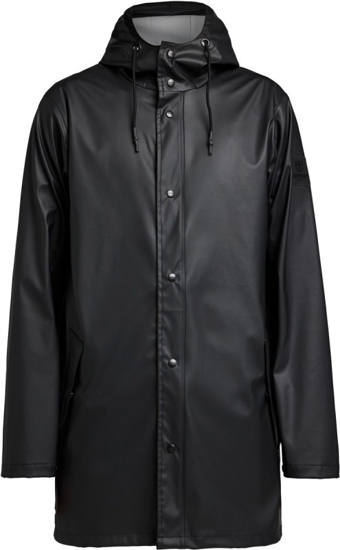 Tenson Apelviken Rain Coat Men Pánský plášť do deště 84.7644 black - Pánské oblečení kabáty