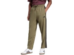 Pánské kalhoty adidas Essentials 3-Stripes Stanford Open Hem olivová JE6401
