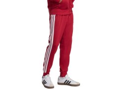 Pánské kalhoty adidas Essential 3-Stripes French Terry bordó KR2702