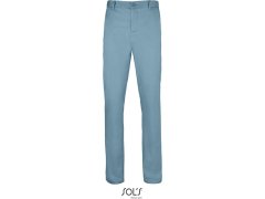 SOL´S Jared Men Pánské saténové elastické kalhoty 25.2917 creamy dark blue