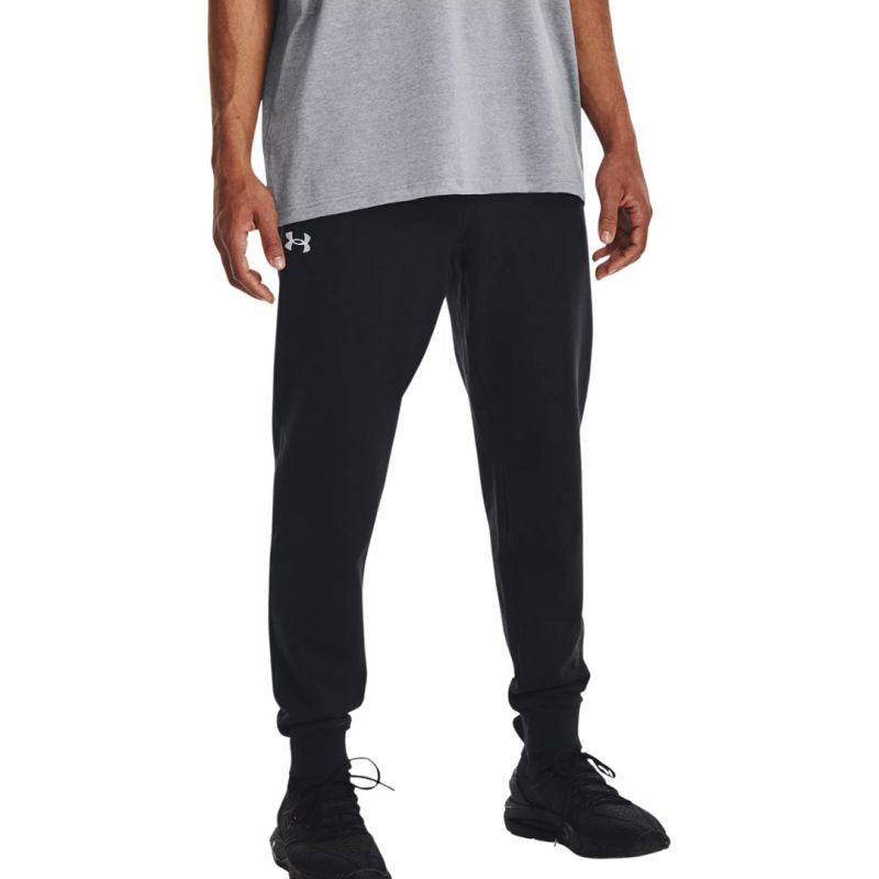 Pánské kalhoty Under Armour Rival Fleece Joggers, černé, 1379774 001 M