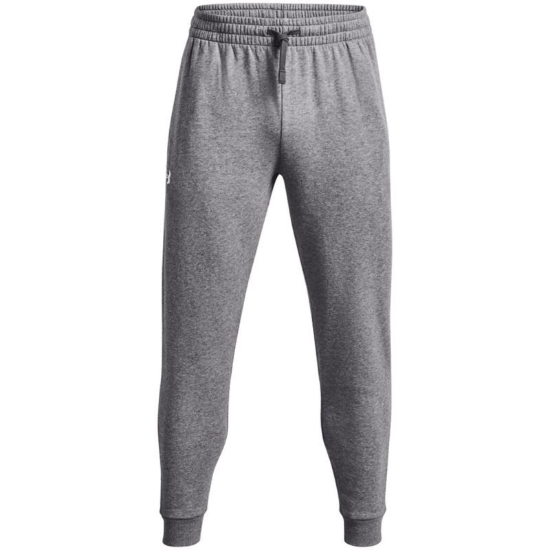 Pánské kalhoty Under Armour Rival Fleece Joggers, šedé, 1379774 025, velikost XL