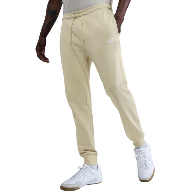 Pánské kalhoty Nike Club Knit Jogger beige FQ4330 229 - Pánské oblečení kalhoty