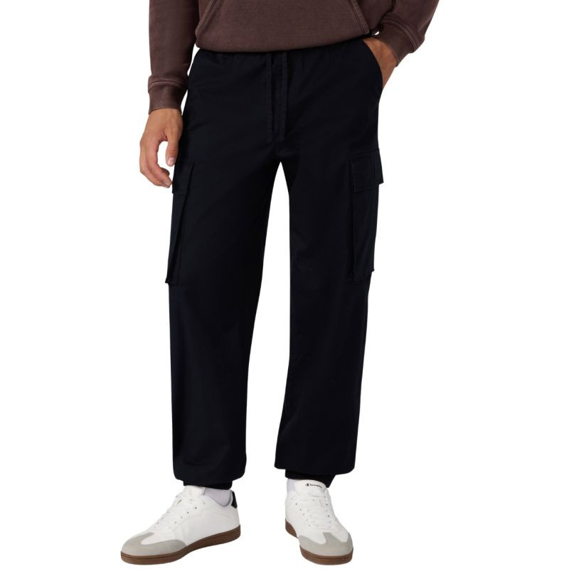 Pánské kalhoty Champion Woven Cargo Pants black 221867 KK001 - Pánské oblečení kalhoty