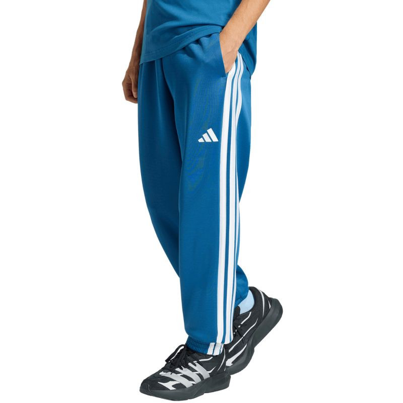 Pánské kalhoty adidas Stadium modré JZ9449 - Pánské oblečení kalhoty