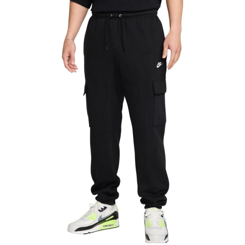 Pánské kalhoty Nike Club, černé, FN3805 010 L - Pánské oblečení kalhoty