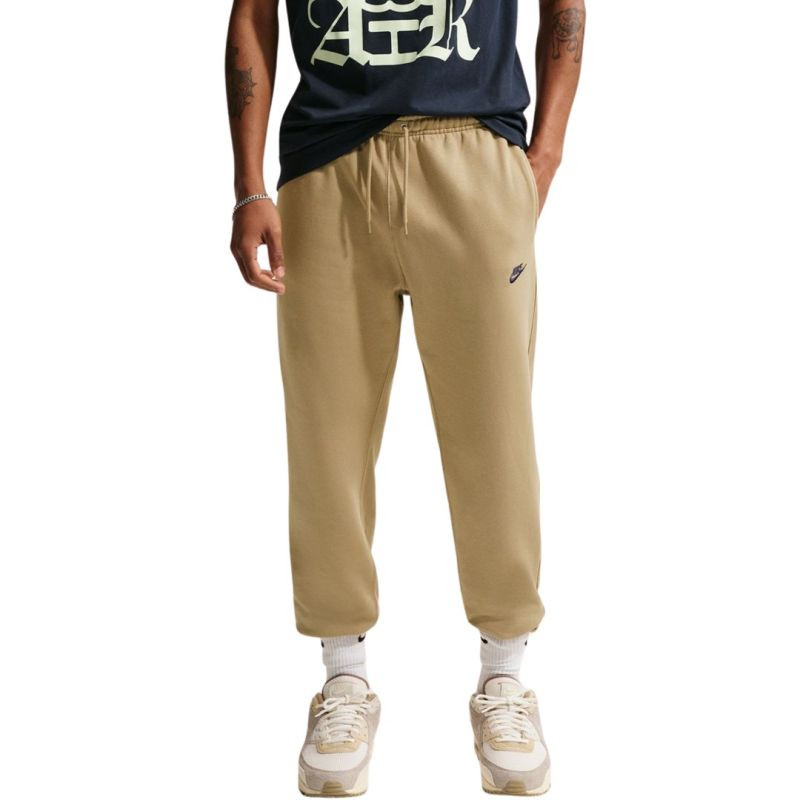Pánské kalhoty Nike Club BB Jogger, béžové, FN3787 298, 2XL