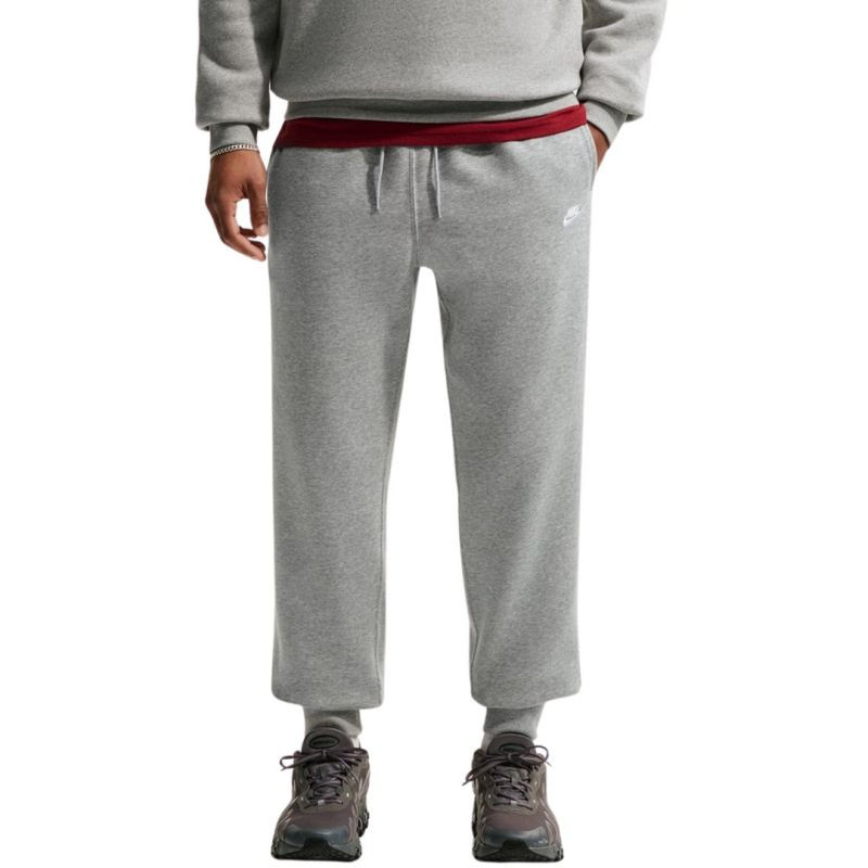 Pánské kalhoty Nike Club BB Jogger, šedé, FN3787 063, 2XL