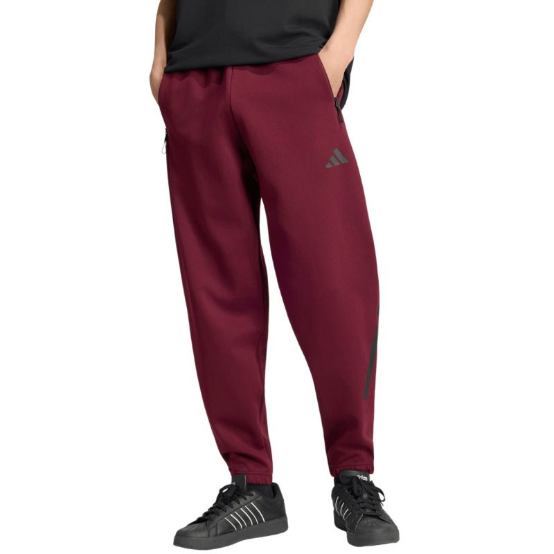 Pánské kalhoty adidas Z.N.E. v barvě bordó KF3813