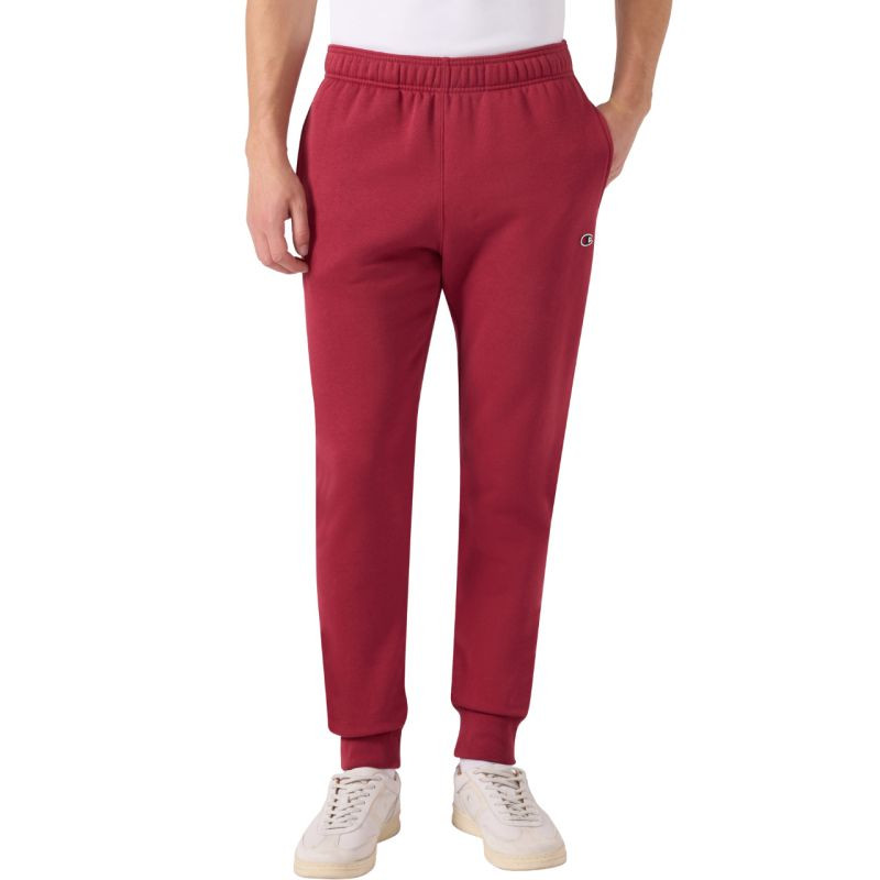 Pánské kalhoty Champion Rib Cuff Pants, červené, 220299 RS508