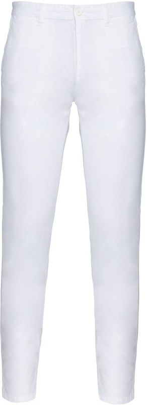 Kariban K 740 Pánské chino kalhoty 20.K740 white - Pánské oblečení kalhoty