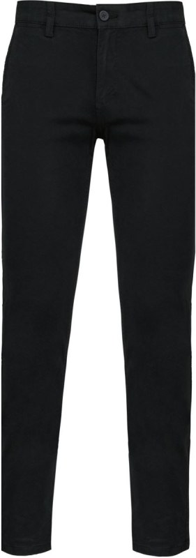 Kariban K 740 Pánské chino kalhoty 20.K740 black - Pánské oblečení kalhoty