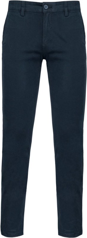 Kariban K 740 Pánské chino kalhoty 20.K740 dark navy - Pánské oblečení kalhoty