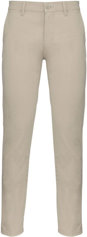Kariban K 740 Pánské chino kalhoty 20.K740 beige