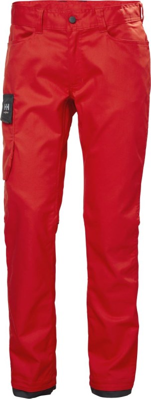 Helly Hansen Manchester 77525 X Pánské pracovní kalhoty "Manchester" - velké vel. 59.525X alert red/ebony - Pánské oblečení kalhoty