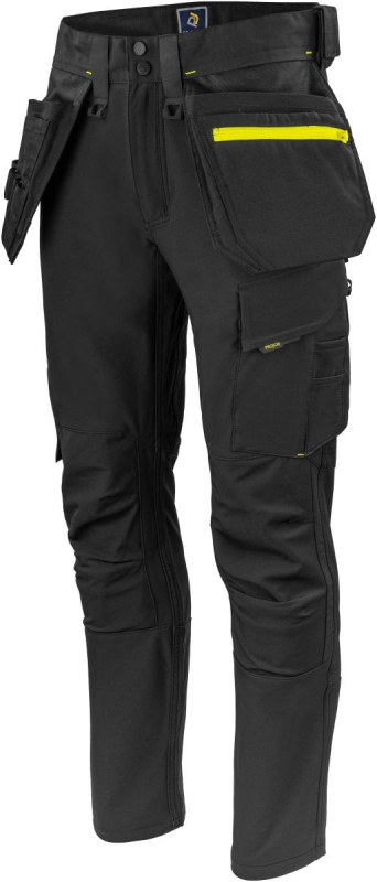 ProJob 5551 Waistpants Stretch (44-60) Pánské strečové pracovní kalhoty 64.551M black - Pánské oblečení kalhoty