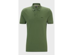 Pánská polokošile BOSS Pallas Open Green regular fit zelená (50468301-381)