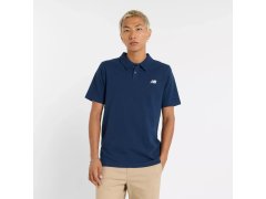 Bavlněné polo tričko New Balance Pique M MT51519NNY