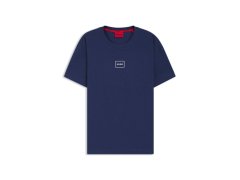 Hugo Loungewear Laze AZZURRO pánská košile na spaní (50525236-409)