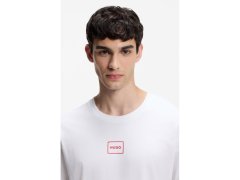 Hugo Loungewear pánská košile na spaní Laze BIANCO (50525236-101)