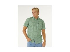 Pánská košile RIP CURL Hypno Micro S/S Shirt, zelená