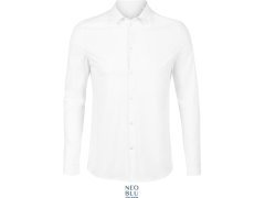 NEOBLU Balthazar Men Košile s dlouhým rukávem 24.3198 optic white
