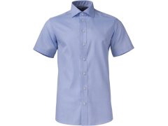 J.Harvest & Frost YB 50 S/S Regular Men Keprová košile s krátkým rukávem 63.5011 sky blue