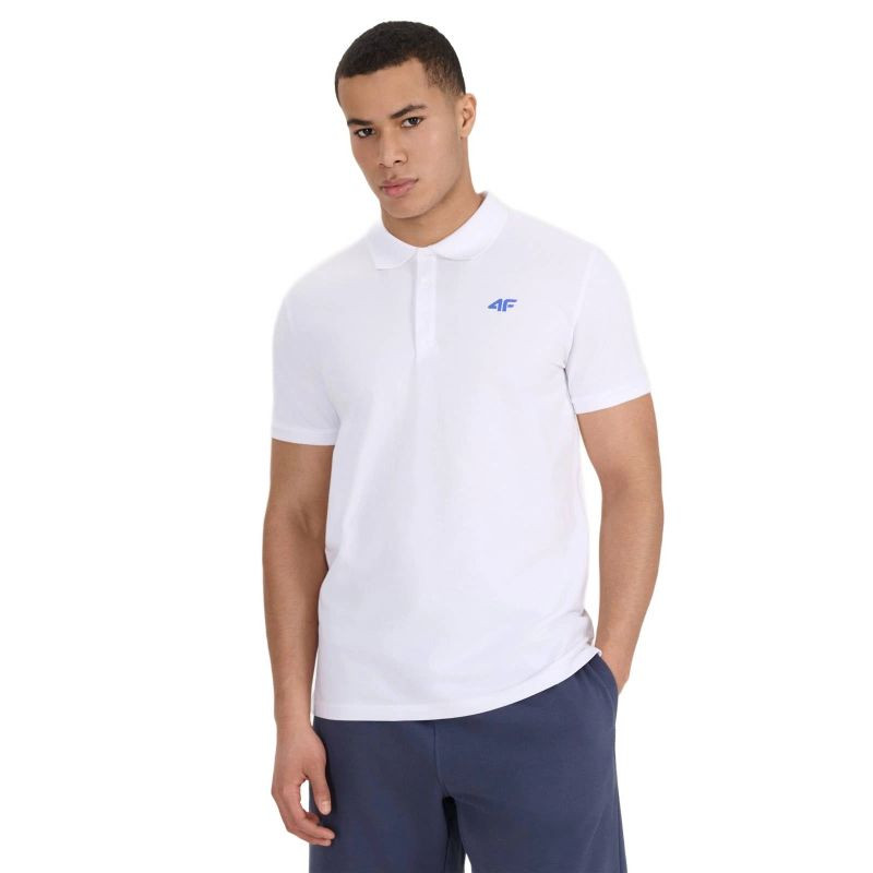 Pánské polo tričko 4F 4FWSS25TPTSM704-10S